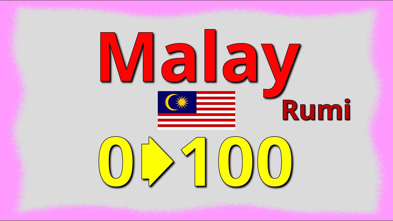 Malay Numbers 0–100 (Malaysia) | Bahasa Melayu 0-100