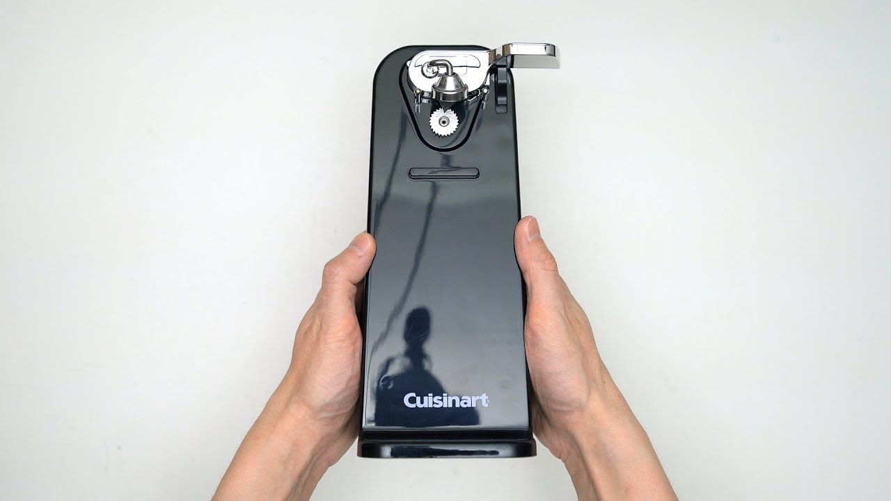 Cuisinart CCO50BKN Deluxe Electric Can Opener Unboxing & Demo YouTube