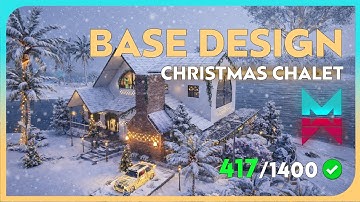 Once Human - Cozy Christmas Chalet Base Tutorial | Functional & Easy Build