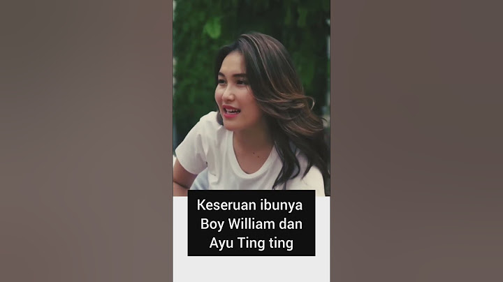Keseruan ibunya Boy William dan Ayu Tingting#boywilliamdanayutingting#shorts