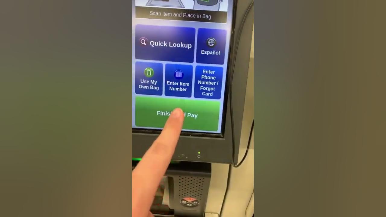 Toshiba Self Checkout at Stop & Shop, Smithtown NY YouTube
