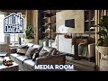 Modern Remains Designs A Cozy Media Room | Building The Dream Nashville | HB