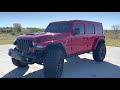2021 Jeep Wrangler 392 with 37inch tires and Fuel Rebel Wheels.