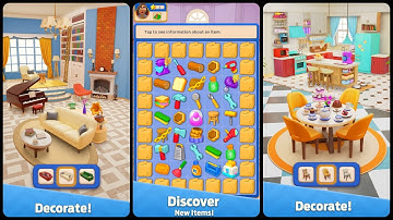 Merge Home - Design Makeover (Gameplay Android)