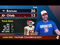 🚨A WIN IS A WIN! Broncos Defeat The Chiefs 20-13 On Christmas Night | Broncos Instant Reaction