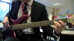 Cafe Negative   Bass Guitar   N3 Grade 1 Rock School DEMO  - Durasi: 1:26. 