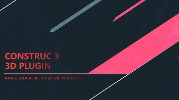 Construct 3 Basic 3d support