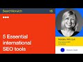 Five essential international SEO tools - Natalia Witczyk - SearchNorwich 15