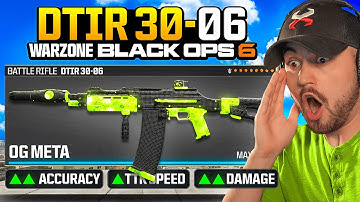 new DTIR 30-06 CLASS is META in BO6 WARZONE! (Best DTIR 30 06 Loadout for Warzone 4)