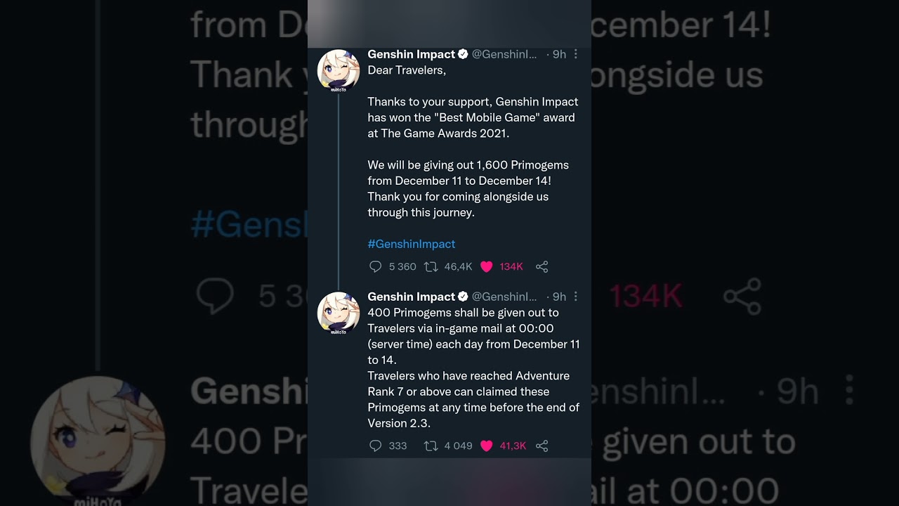 FREE 1600 PRIMOGEMS GENSHIN IMPACT
