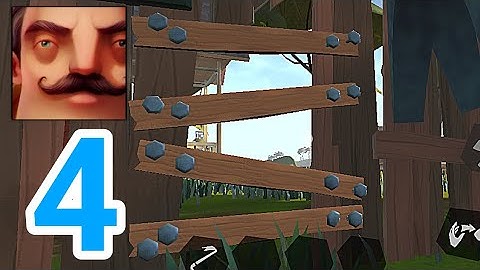 Hello Neighbor Mobile - Walktrough Part 4 - Hello neighbor act 2 Crowbar escape - Android | IOS