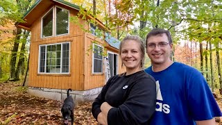 Preparing the Cabin For Winter Use - Wood Stove and Loads of Lumber