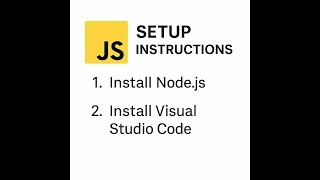 JavaScript Setup 2025 | How to Install Node.js & VS Code [No Coding Experience Needed]