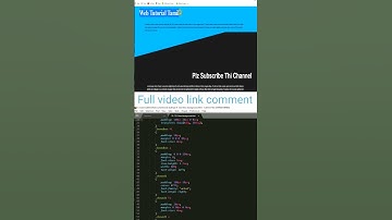 CSS Skewed Background Colour - Shorts video - Web Tutorial Tamil || #html #css #web #website#shorts