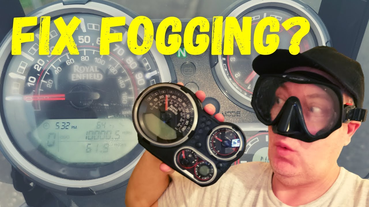 DIY Fix Fogging On Himalayan Instrument Cluster - Prevent Condensation On Royal Enfield Himlayan.