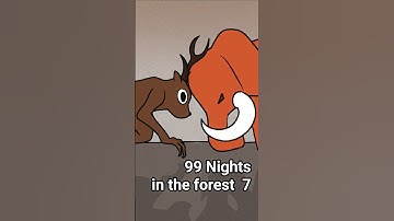 99 nights in the forest 7 animation 🦌 🐘 🧙‍♂️