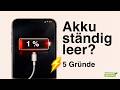 iPhone Akku schnell leer? Das sind die Gründe