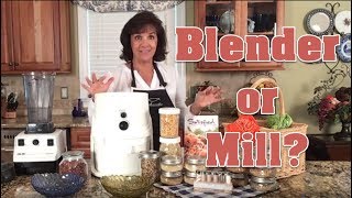 2 Ways to Make Flour at Home | Blender vs Grain Mill screenshot 5