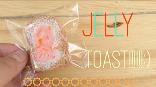 Homemade Jelly Toast Squishy Tutorial