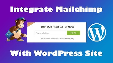 How To Integrate MailChimp With WordPress Bangla Tutorial | Email Marketing Bangla Tutorial
