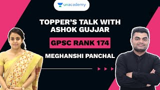 Topper's Talk with Ashok Gujjar | Meghanshi Panchal | Part - 1 | GPSC Rank 174 | Unacademy GPSC screenshot 2