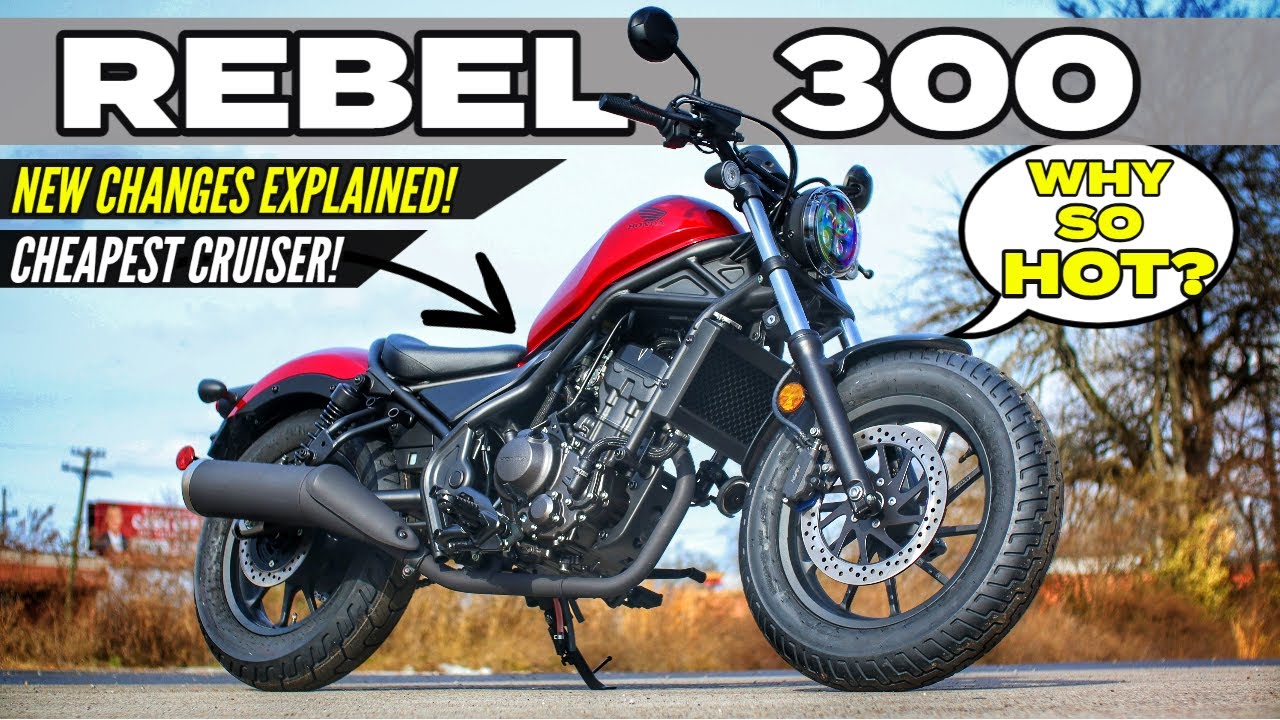 New 2023 Honda Rebel 300 CHANGES Explained! - YouTube