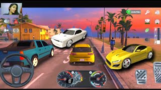 Golf GTI from Volkswagen Car Taxi Gameplay - Car Stunts Real Taxi Simulator - Android Gameplay #2 screenshot 2