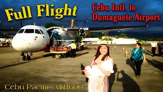 Full Flight | Cebu Intl. to Dumaguete Airport | Phillippines