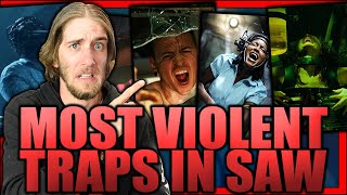 Most Violent Traps in the Saw Series!