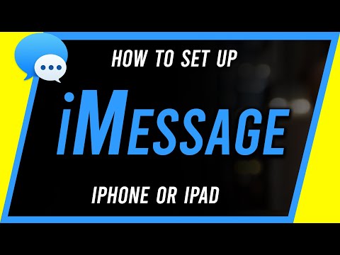 Video: IMessage On IPhone And IPad: How To Enable, Set Up And Use