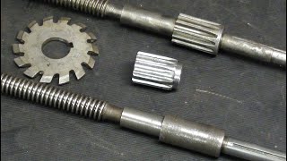 Cutting a Gear for SB Crossfeed #804 part 2 tubalcain lathe
