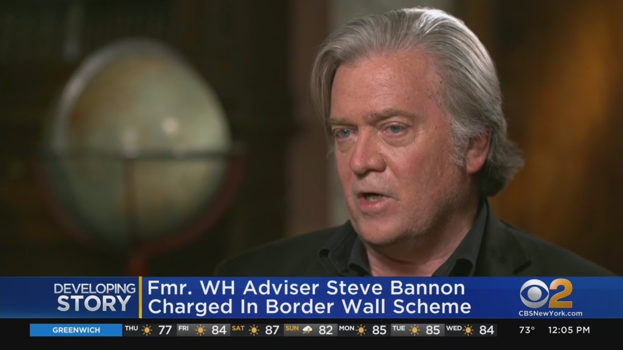 Former White House Adviser Steve Bannon Arrested For Allegedly Ripping Off ‘We Build The Wall’ Donor