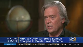 Former White House Adviser Steve Bannon Arrested For Allegedly Ripping Off ‘We Build The Wall’ Donor Net Worth