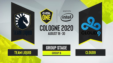 CS:GO - Cloud9 vs. Team Liquid [Overpass] Map 1 - ESL One Cologne 2020 - Group B - NA
