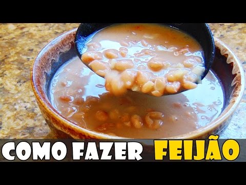 COMO FAZER FEIJÃO BEM SIMPLES #IniciantenaCozinha | Menino Prendado