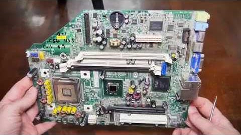 Salvaging Electronic Parts: Core I2S Motherboard