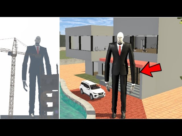 Franklin Saves City From Slender Man Attack | Indian Bikes Driving 3D class=