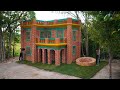 Finding Most Deep Groundwater Well And Build 3-Story Mud Contemporary Villa House By Brick Style