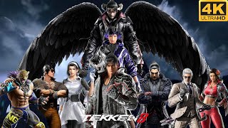 Tekken 8 All 32 Characters Story Gameplay And Endings In 4K 60FPS UHD Wlkthrough PS5 PC Longplay