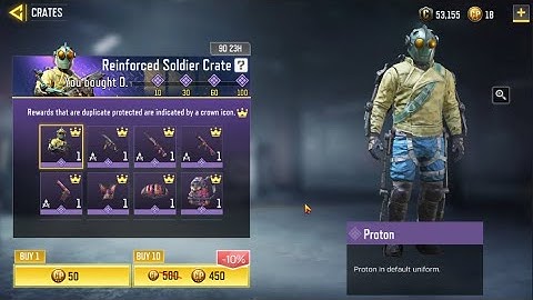 Reinforced Soldier Crate  Proton - Soldier Fennec - Death Engine Man-O-War - Circuit Board CODM