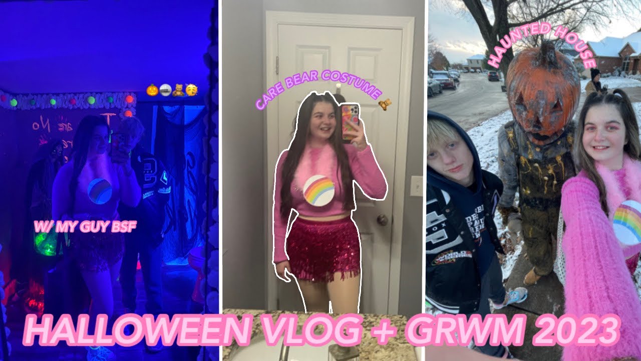 HALLOWEEN VLOG + GRWM 2023 🎃🪩| Lilliana Rose - YouTube