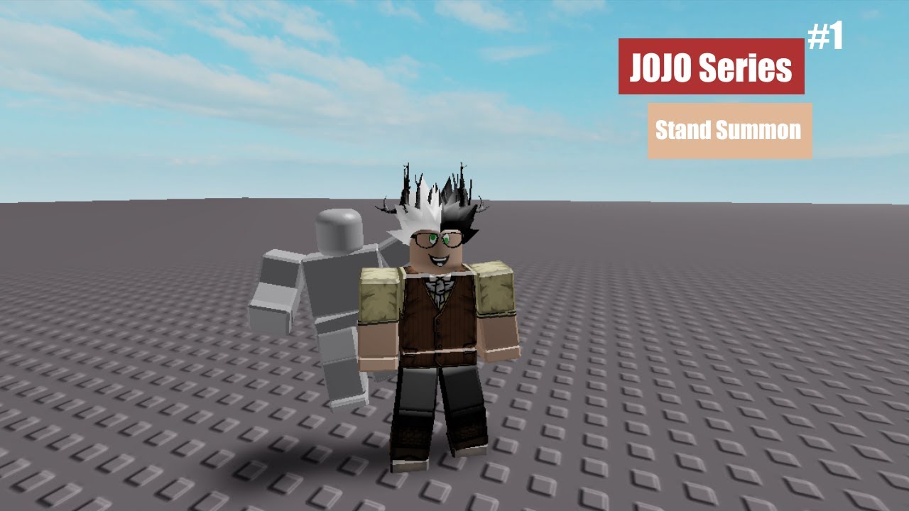 Roblox How To Jojo Stand Series Your First Stand Part 1 Youtube