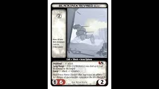 BattleTech TCG Blackjack BJ-1 Animated Card | feat. a scene from MechWarrior: Revival by D.C. Bruins