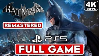 BATMAN ARKHAM CITY REMASTERED PS5 Gameplay Walkthrough Part 1 FULL GAME [4K 60FPS] - No Commentary