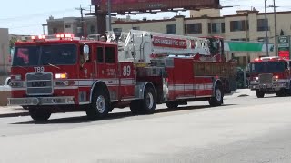 *New Engine 289* LAFD Light Force 89 Responding