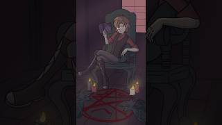 Made a little drawing here! 🙂‍↕️💔 #ocs #vampire #art #webtooncanvas #gravestoneacademy