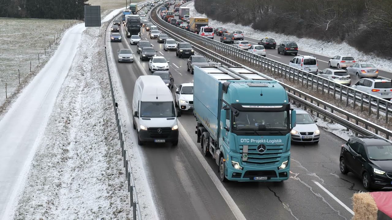 BAUERN-PROTESTE IN DEUTSCHLAND 8.1.2024 b27 Baddürrheim