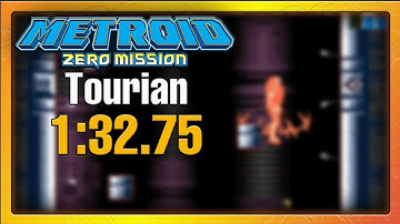 1:32.75 Tourian Escape in Metroid: Zero Mission