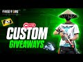 🔴 XYANSH is on Live  Free fire live  | Custom room match live giveaways 🤯