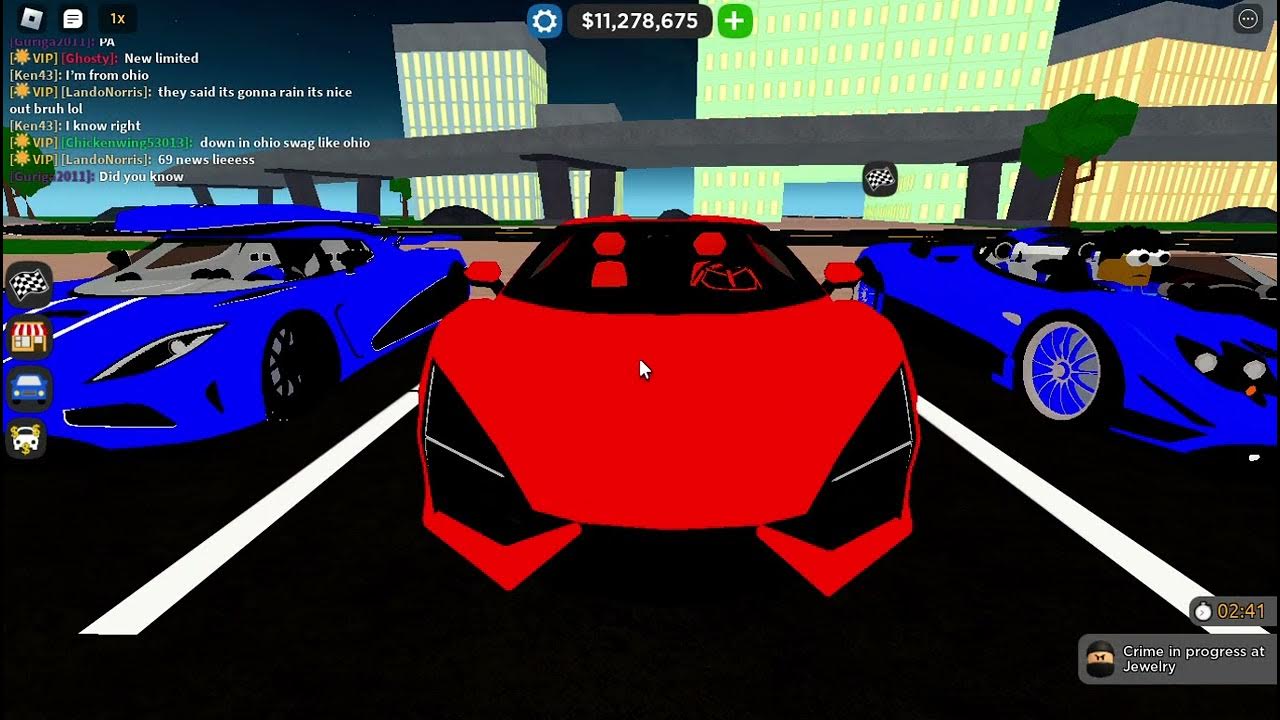 I bought the new Lamborghini Revuelto in Roblox Car dealership tycoon